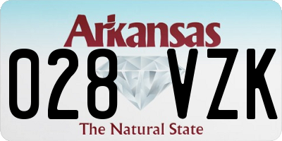 AR license plate 028VZK