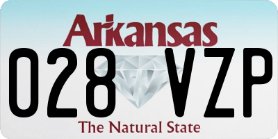 AR license plate 028VZP