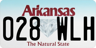 AR license plate 028WLH