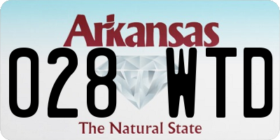 AR license plate 028WTD