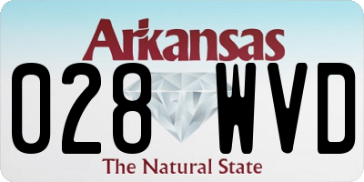 AR license plate 028WVD