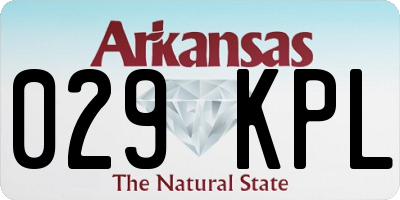 AR license plate 029KPL