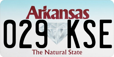 AR license plate 029KSE