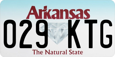 AR license plate 029KTG