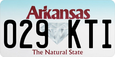 AR license plate 029KTI