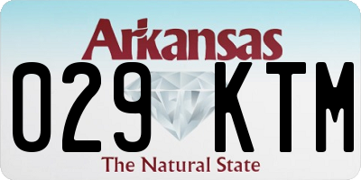 AR license plate 029KTM