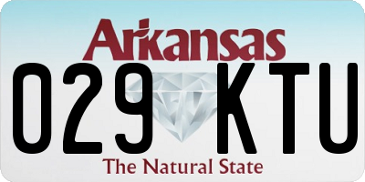 AR license plate 029KTU