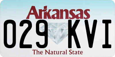 AR license plate 029KVI