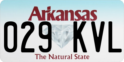 AR license plate 029KVL