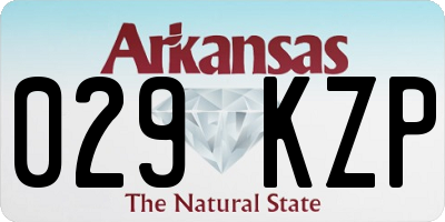 AR license plate 029KZP