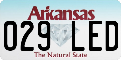 AR license plate 029LED