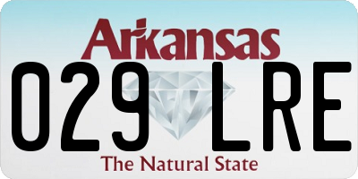AR license plate 029LRE