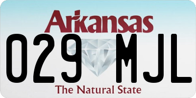AR license plate 029MJL