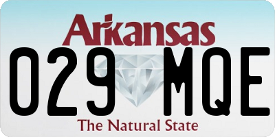AR license plate 029MQE