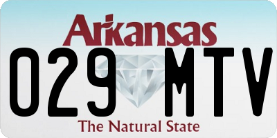 AR license plate 029MTV