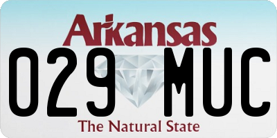 AR license plate 029MUC