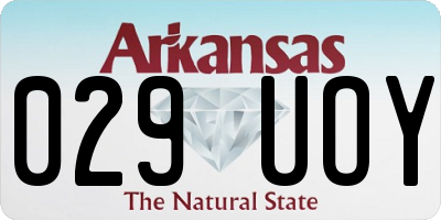 AR license plate 029UOY