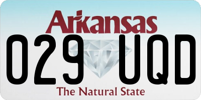 AR license plate 029UQD