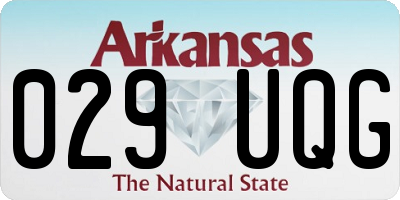 AR license plate 029UQG