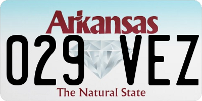 AR license plate 029VEZ