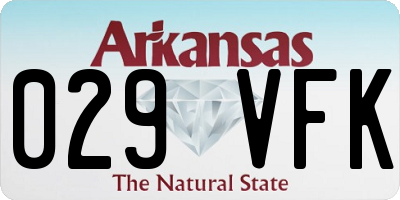 AR license plate 029VFK