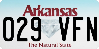 AR license plate 029VFN