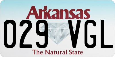 AR license plate 029VGL