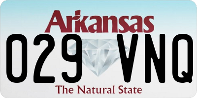 AR license plate 029VNQ