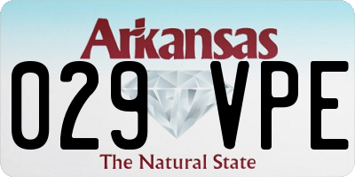 AR license plate 029VPE