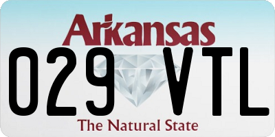 AR license plate 029VTL