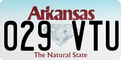 AR license plate 029VTU