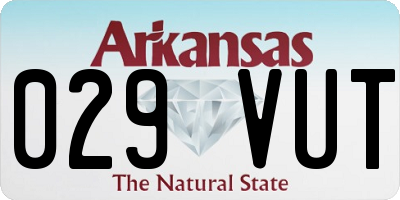 AR license plate 029VUT