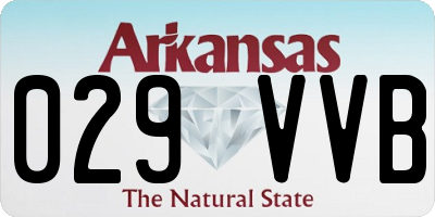 AR license plate 029VVB