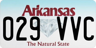 AR license plate 029VVC