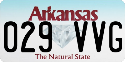 AR license plate 029VVG