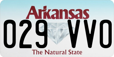 AR license plate 029VVO