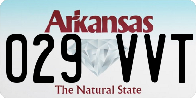 AR license plate 029VVT