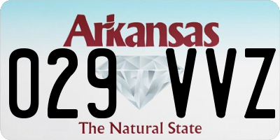 AR license plate 029VVZ