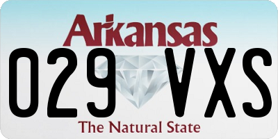 AR license plate 029VXS