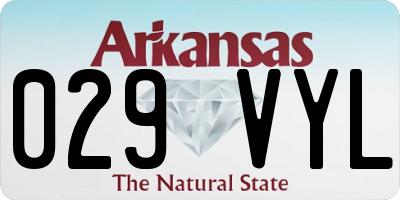 AR license plate 029VYL