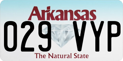 AR license plate 029VYP