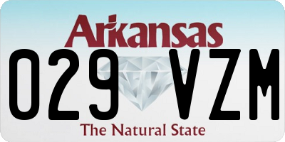 AR license plate 029VZM