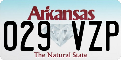 AR license plate 029VZP