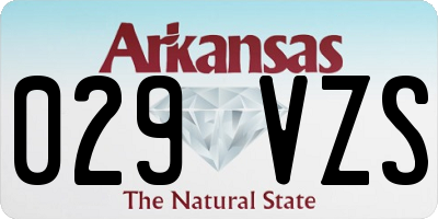 AR license plate 029VZS