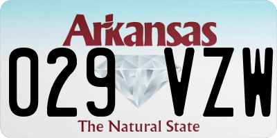AR license plate 029VZW