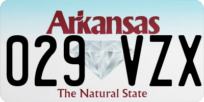 AR license plate 029VZX