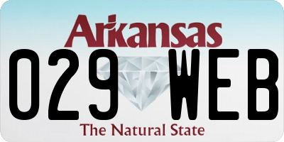 AR license plate 029WEB