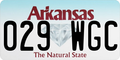 AR license plate 029WGC