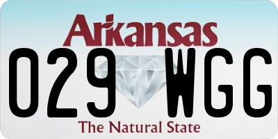 AR license plate 029WGG