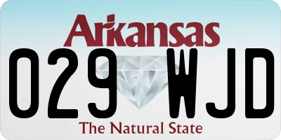 AR license plate 029WJD